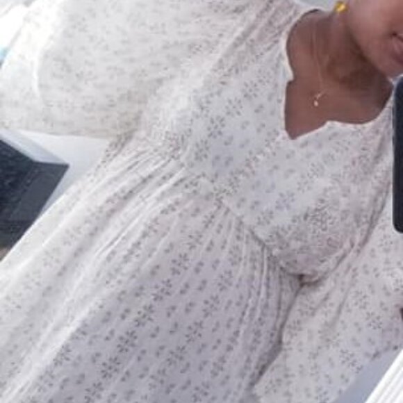 Jessica Simpson Boho Glow Maternity Blouse - Picture 3 of 5